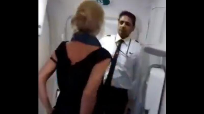 50-year-old, Simone Burns was sentenced to six months in jail in April for spitting and making racist taunts at Indian cabin crew who refused to serve more alcohol. (Photo: Screengrab) 50-year-old, Simone Burns was sentenced to six months in jail in April for spitting and making racist taunts at Indian cabin crew who refused to serve more alcohol. (Photo: Screengrab)