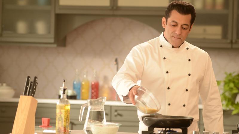 Salman Khan as Chef. Salman Khan as Chef.