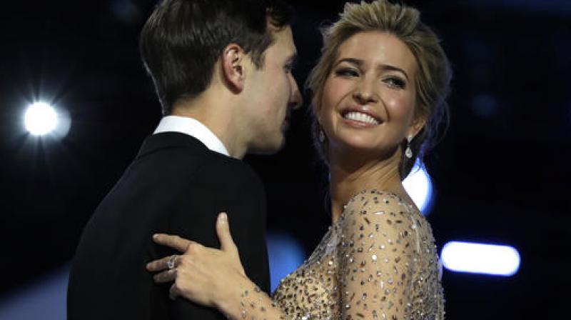 Ivanka Trump and her husband Jared Kushner dance at the Freedom Ball. (Photo: AP) Ivanka Trump and her husband Jared Kushner dance at the Freedom Ball. (Photo: AP)