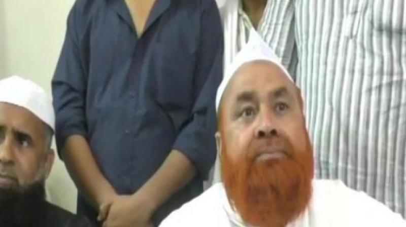 'Shariat says Talaq should be given in three stages. Whereas, triple talaq has been kept as an option for times like if, for example, you find your wife in a compromising situation with another man, what will you do? You will either kill her or give triple talaq to get rid of her. So to save a life, this was introduced,' Ahmed said. (Photo: ANI) 'Shariat says Talaq should be given in three stages. Whereas, triple talaq has been kept as an option for times like if, for example, you find your wife in a compromising situation with another man, what will you do? You will either kill her or give triple talaq to get rid of her. So to save a life, this was introduced,' Ahmed said. (Photo: ANI)