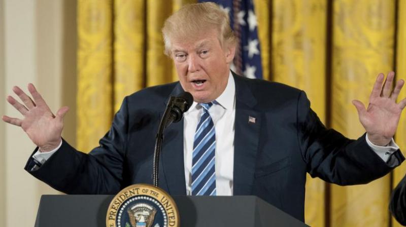 US President Donald Trump. (Photo: AP) US President Donald Trump. (Photo: AP)