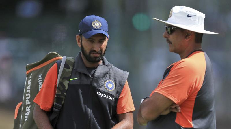 Pujara may not have set alight county cricket with his Yorkshire stint but many believe the time he spent in the country gives him a distinct advantage over his team mates. (Photo: AP) Pujara may not have set alight county cricket with his Yorkshire stint but many believe the time he spent in the country gives him a distinct advantage over his team mates. (Photo: AP)