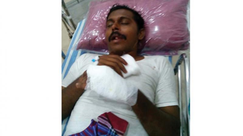 Gireesh in hospital Gireesh in hospital