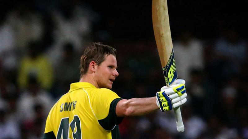 Smith had sustained the elbow injury during the Bangladesh Premier League (BPL) following which he had to cut short his association with the T20 tournament. (Photo: AFP) Smith had sustained the elbow injury during the Bangladesh Premier League (BPL) following which he had to cut short his association with the T20 tournament. (Photo: AFP)