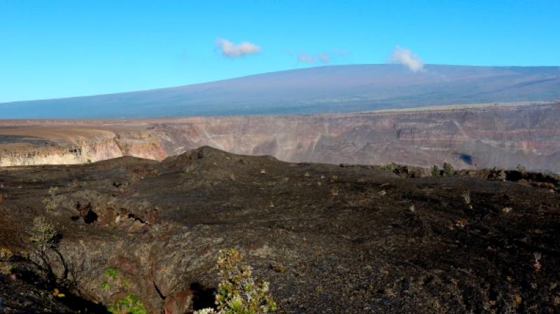 The increased seismic activity indicated a shift in the 'shallow magma storage system' under the mountain, the Hawaii Volcano Observatory said in an advisory. (Photo: AP) The increased seismic activity indicated a shift in the 'shallow magma storage system' under the mountain, the Hawaii Volcano Observatory said in an advisory. (Photo: AP)