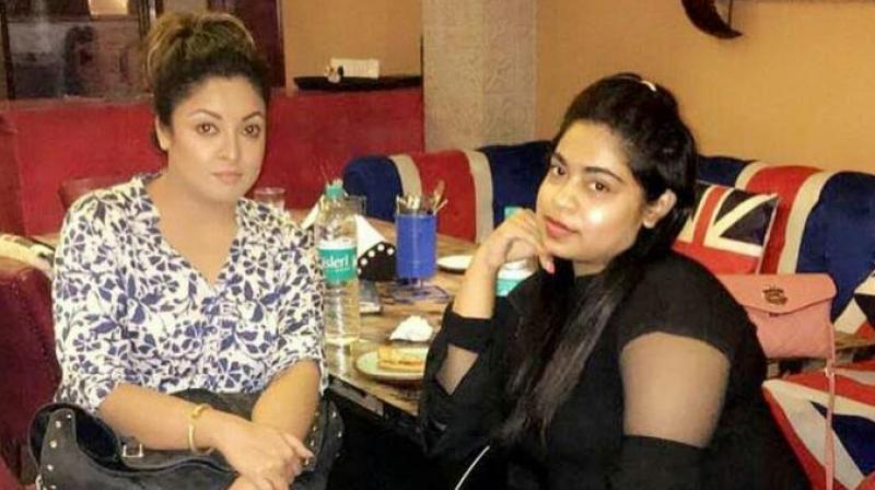 Namita Rajhans with Tanushree Dutta. Namita Rajhans with Tanushree Dutta.