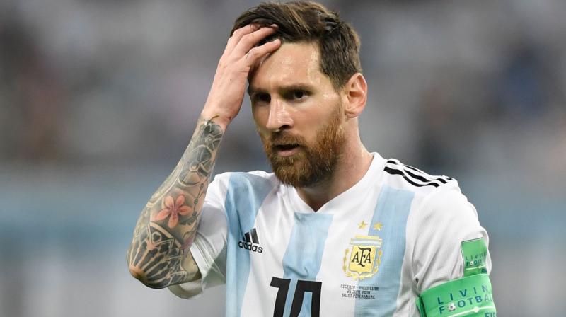 Messi's first goal of the tournament got the two-time winners off to a perfect start in Saint Petersburg, but Victor Moses's 51st minute penalty had Jorge Sampaoli's men heading for a humiliating group stage exit until Rojo's late intervention. (Photo: AFP) Messi's first goal of the tournament got the two-time winners off to a perfect start in Saint Petersburg, but Victor Moses's 51st minute penalty had Jorge Sampaoli's men heading for a humiliating group stage exit until Rojo's late intervention. (Photo: AFP)