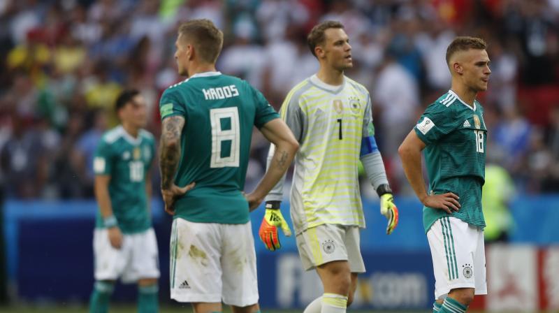 Germany had won only once in six matches and that became seven when they lost to Mexico in Moscow. In the end, it was the victory over Sweden that was the one-off. (Photo: AP) Germany had won only once in six matches and that became seven when they lost to Mexico in Moscow. In the end, it was the victory over Sweden that was the one-off. (Photo: AP)