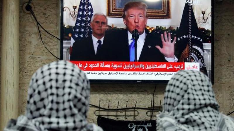 The resolution said the ministers would meet again within a month and held out the possibility that an emergency Arab summit would be held in Jordan to discuss Jerusalem. (Photo: AFP) The resolution said the ministers would meet again within a month and held out the possibility that an emergency Arab summit would be held in Jordan to discuss Jerusalem. (Photo: AFP)