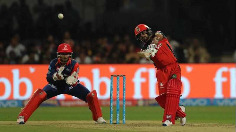 While bowlers held their nerves, Kedar Jadhav’s counterattacking fifty set up Royal Challengers Bangalore’s 15-run win over Delhi Daredevils at the M Chinnaswamy Stadim in Bengaluru. (Photo: BCCI) While bowlers held their nerves, Kedar Jadhav’s counterattacking fifty set up Royal Challengers Bangalore’s 15-run win over Delhi Daredevils at the M Chinnaswamy Stadim in Bengaluru. (Photo: BCCI)