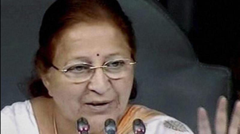Image result for sumitra mahajan