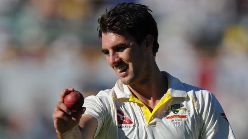 Australian pace bowler Pat Cummins. AFP Photo
