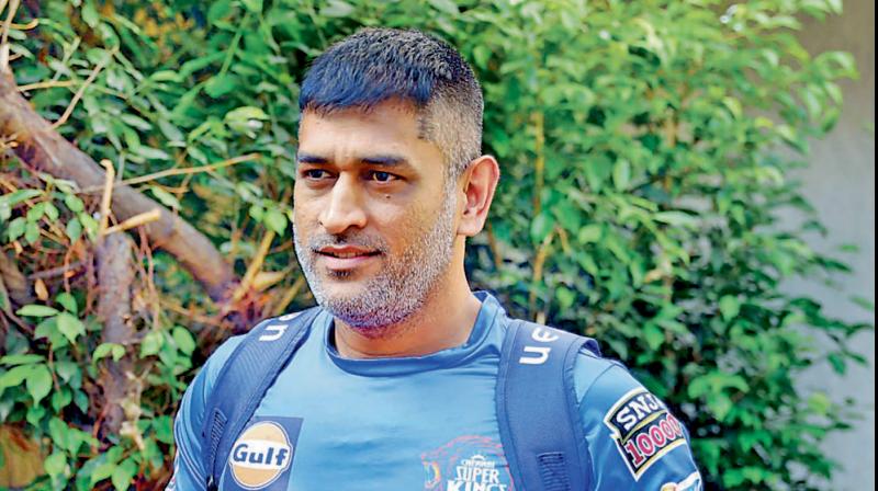 Former Indian skipper MS Dhoni. DC File Photo