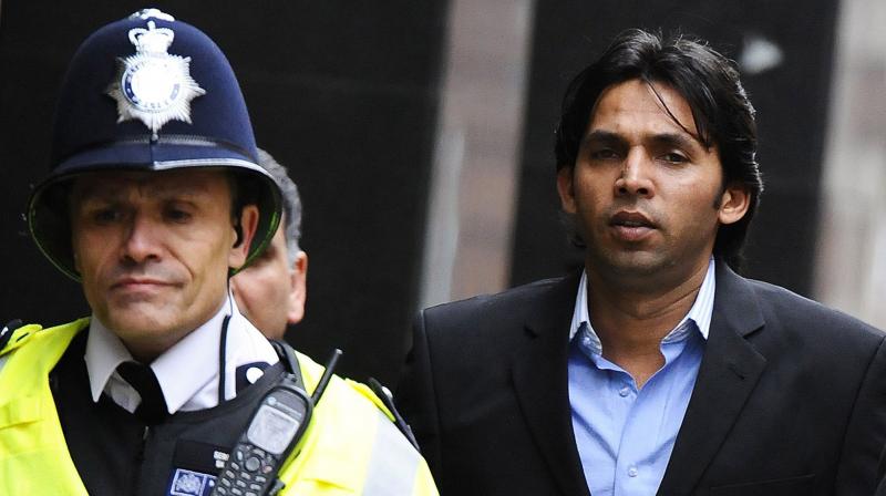 Former Pakistan pace bowler Mohammad Asif at the Westminster Magistrates court in central London, on March 17, 2011. AFP Photo