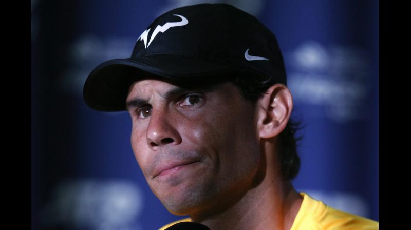 Rafael Nadal. AP Photo