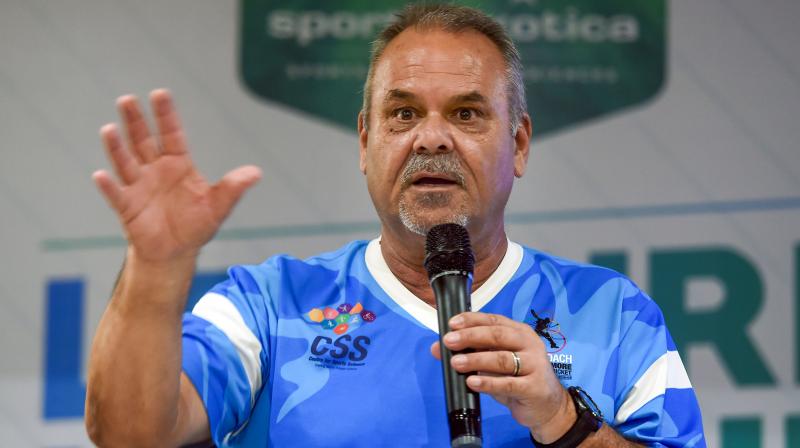 Former Australina cricketer Dav Whatmore. PTI Photo