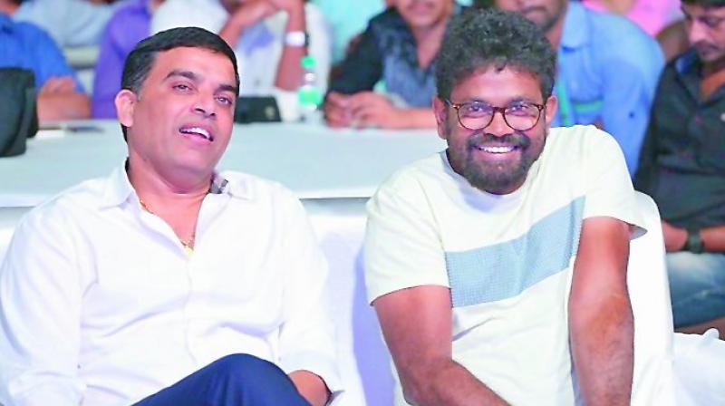 Dil Raju (left) Dil Raju (left)