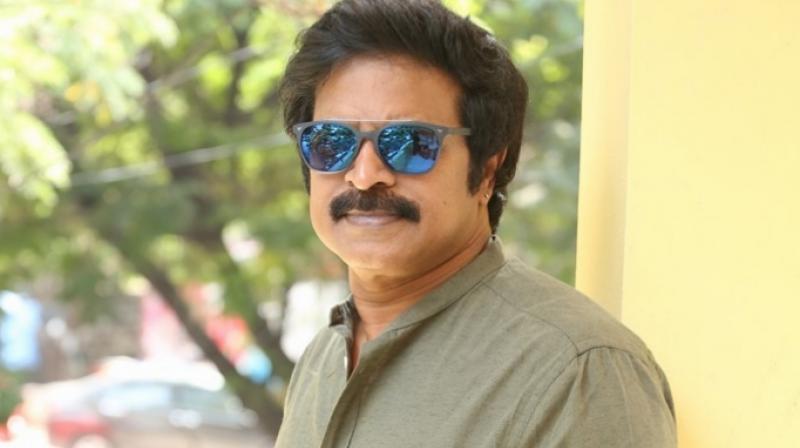 Brahmaji in a photoshoot. Brahmaji in a photoshoot.