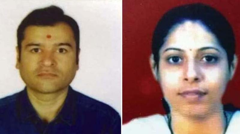 (Left) Hiren, the accused and Preethi, the deceased (Left) Hiren, the accused and Preethi, the deceased