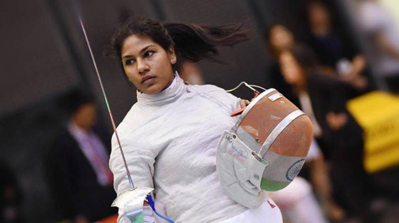 Bhavani Devi in a file photo. (Photo: Twitter) Bhavani Devi in a file photo. (Photo: Twitter)