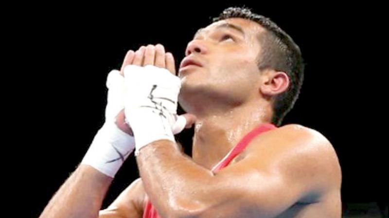 Vikas Krishan in a file picture. (DC Photo) Vikas Krishan in a file picture. (DC Photo)