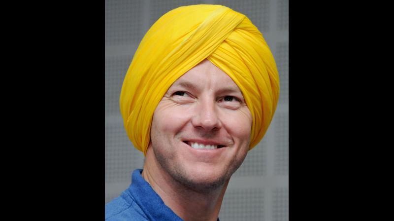 INDIA FAN: Former Australian pace bowler Brett Lee. PTI Photo INDIA FAN: Former Australian pace bowler Brett Lee. PTI Photo