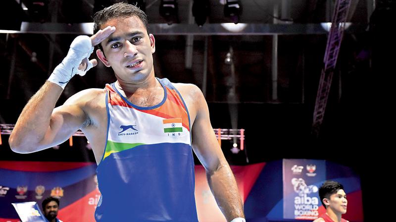 Amit Panghal. (Photo: PTI) Amit Panghal. (Photo: PTI)