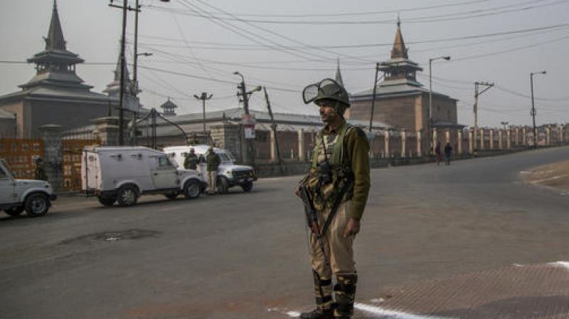 Most of the shops, fuel stations and other business establishments across the Valley were shut while public transport was off the roads in most areas. (Photo: AP) Most of the shops, fuel stations and other business establishments across the Valley were shut while public transport was off the roads in most areas. (Photo: AP)