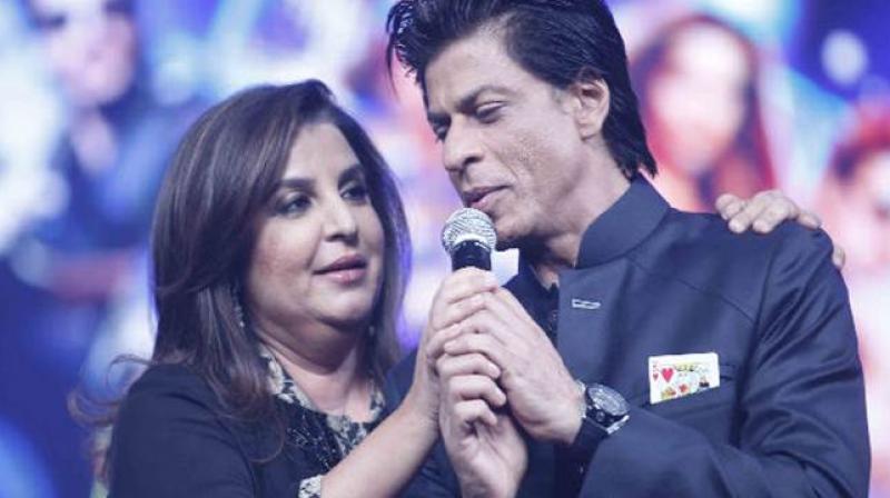 Farah Khan and Shah Rukh Khan. Farah Khan and Shah Rukh Khan.