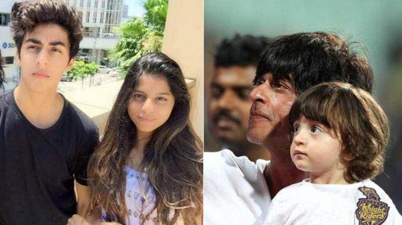 Shah Rukh's kids, Aryan, Suhana and AbRam are already quite popular. Shah Rukh's kids, Aryan, Suhana and AbRam are already quite popular.