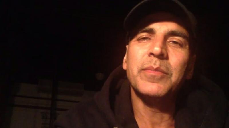 Akshay is on a noble mission. Akshay is on a noble mission.