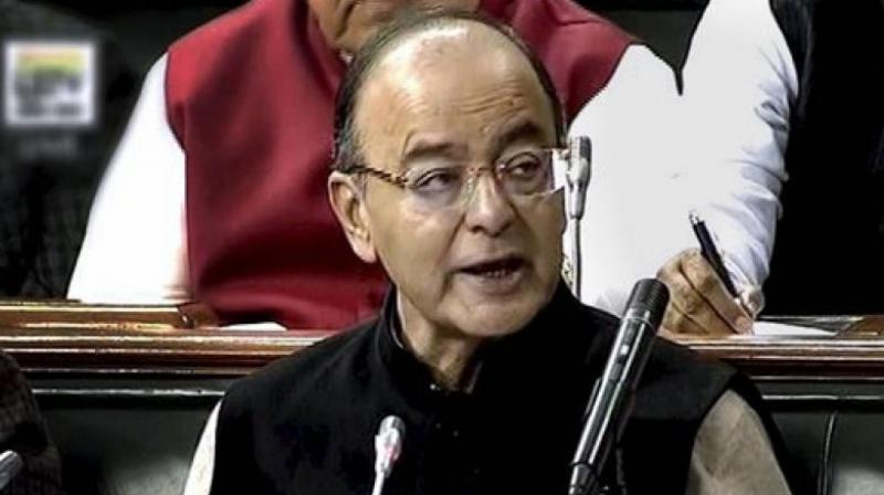 Union Finance Minister Arun Jaitley presenting the Union Budget 2017-18 in Lok Sabha in New Delhi. (Photo: PTI) Union Finance Minister Arun Jaitley presenting the Union Budget 2017-18 in Lok Sabha in New Delhi. (Photo: PTI)