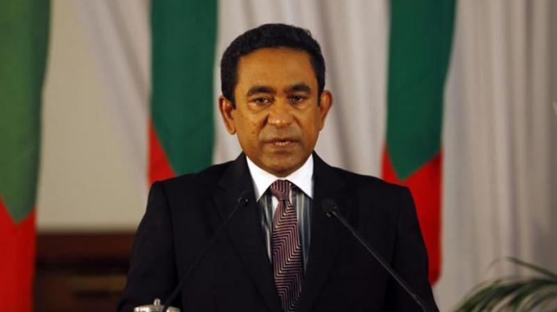 Under the emergency, Yameen administration arrested former president Maumoon Abdul Gayoom, the chief justice, another Supreme Court judge and a Supreme Court administrator on allegations of attempting to overthrow the government. (Photo: PTI) Under the emergency, Yameen administration arrested former president Maumoon Abdul Gayoom, the chief justice, another Supreme Court judge and a Supreme Court administrator on allegations of attempting to overthrow the government. (Photo: PTI)