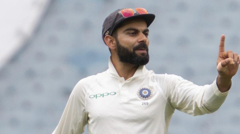 Kohli dropped three points despite a first innings score of 82 in the third Test against Australia in Melbourne, but still enjoys a 34-point lead over nearest rival Kane Williamson of New Zealand. (Photo: AP) Kohli dropped three points despite a first innings score of 82 in the third Test against Australia in Melbourne, but still enjoys a 34-point lead over nearest rival Kane Williamson of New Zealand. (Photo: AP)