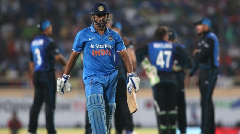 Guptill's blitzkreig at the top of the order helped New Zealand defeat India in MS Dhoni's home ground. (Photo: BCCI) Guptill's blitzkreig at the top of the order helped New Zealand defeat India in MS Dhoni's home ground. (Photo: BCCI)