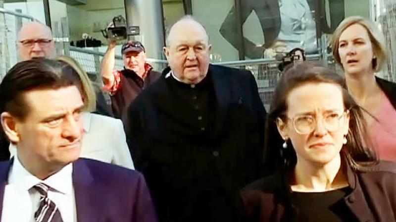 Wilson was accused of covering up a serious indictable offence by another priest, James Fletcher, after being told about it in 1976 when he was an assistant parish priest in the state of New South Wales. (Photo: AP) Wilson was accused of covering up a serious indictable offence by another priest, James Fletcher, after being told about it in 1976 when he was an assistant parish priest in the state of New South Wales. (Photo: AP)