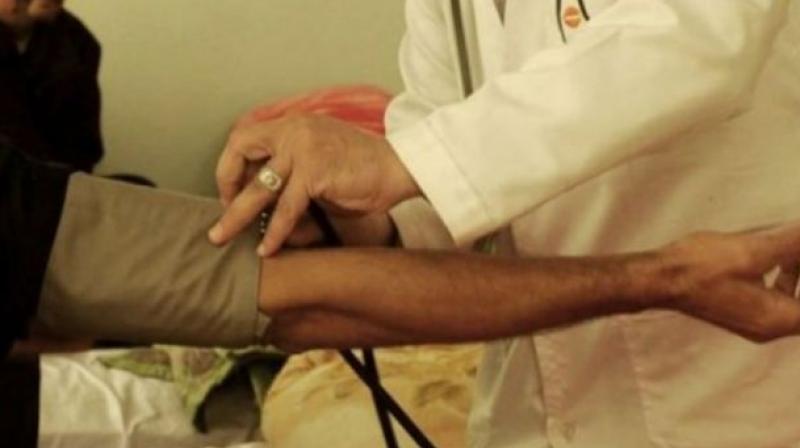 An ambulatory device is used to record the BP for 24 hours and it is found that treatment outcomes are much better. (Representional Image) An ambulatory device is used to record the BP for 24 hours and it is found that treatment outcomes are much better. (Representional Image)