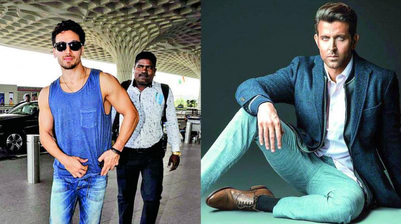 Tiger Shroff and Hrithik Roshan Tiger Shroff and Hrithik Roshan