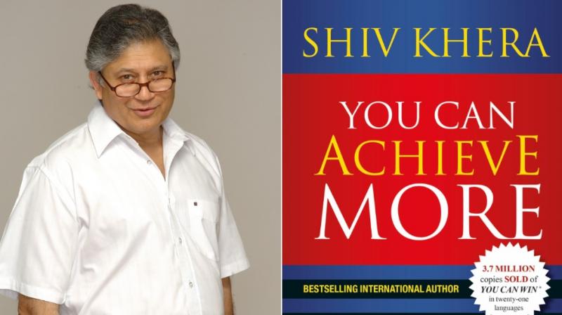 Khera points towards the title of the book ‘You Can Achieve More’ and says no matter what stage of life a person is in; they need to ask themselves if they have optimised their performance. Khera points towards the title of the book ‘You Can Achieve More’ and says no matter what stage of life a person is in; they need to ask themselves if they have optimised their performance.