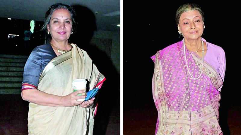 Shabana Azmi and Rita Bhaduri Shabana Azmi and Rita Bhaduri