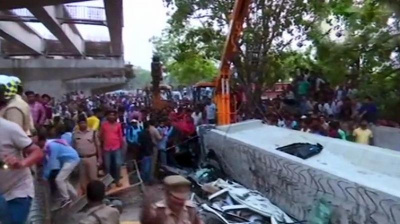 Uttar Pradesh Chief Minister Yogi Adityanath has expressed grief and directed administration to speed up rescue operation. (Photo: ANI | Twitter) Uttar Pradesh Chief Minister Yogi Adityanath has expressed grief and directed administration to speed up rescue operation. (Photo: ANI | Twitter)