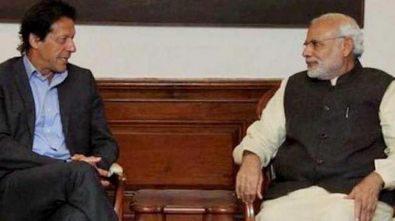 US had also welcomed the exchange of messages between Prime Minister Narendra Modi and his Pakistani counterpart Imran Khan. (Photo: File | PTI) US had also welcomed the exchange of messages between Prime Minister Narendra Modi and his Pakistani counterpart Imran Khan. (Photo: File | PTI)