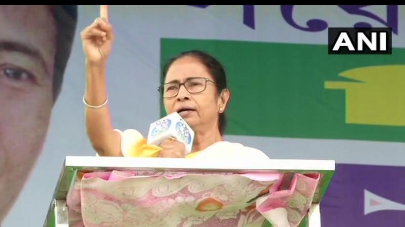 Mamata Banerjee will join TMC protest tomorrow outside Naihati Municipal Corporation from 1 pm onwards. (Photo: ANI) Mamata Banerjee will join TMC protest tomorrow outside Naihati Municipal Corporation from 1 pm onwards. (Photo: ANI)