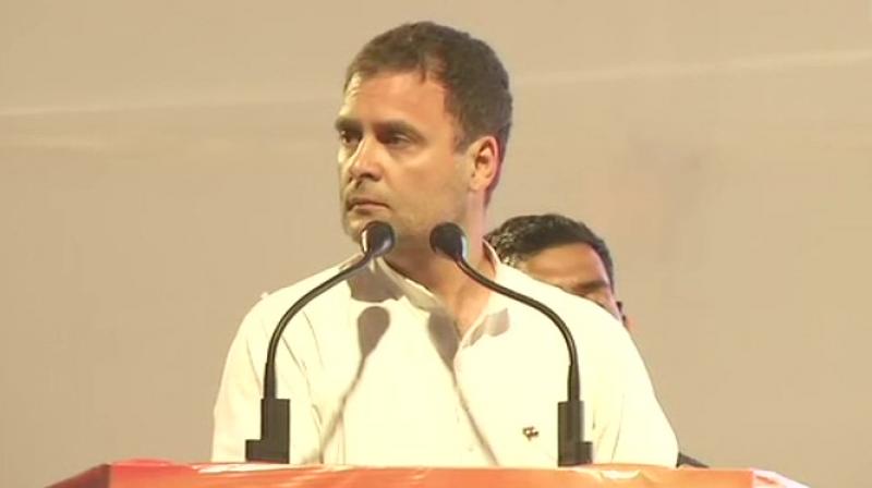 Congress president Rahul Gandhi said that the ambitious 'Nyay' scheme was finalised only after consulting experts. (Photo : ANI) Congress president Rahul Gandhi said that the ambitious 'Nyay' scheme was finalised only after consulting experts. (Photo : ANI)