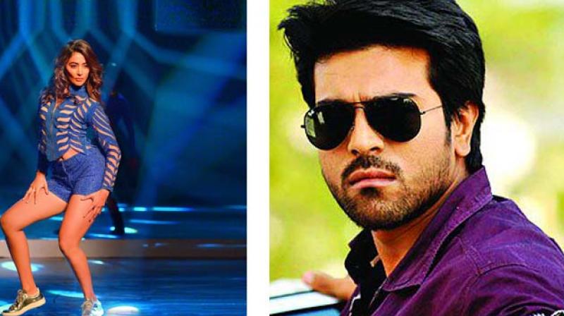 Pooja Hegde and Ram Charan Pooja Hegde and Ram Charan