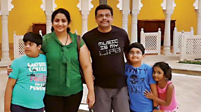 Ganesh H.K. shot his wife Sahana in their Jayanagar residence on Thursday night and fled Ganesh H.K. shot his wife Sahana in their Jayanagar residence on Thursday night and fled
