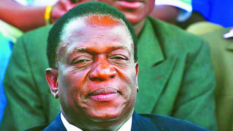 Zimbabwe President Emmerson Mnangagwa Zimbabwe President Emmerson Mnangagwa
