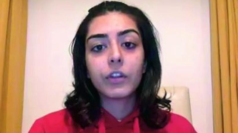 Imaan Mazari, daughter of PTI leader Shireen Mazari, had uploaded a video to her Twitter account, criticising the role of the army in the Faizabad sit-in and the aftermath of a botched operation by the government. Imaan Mazari, daughter of PTI leader Shireen Mazari, had uploaded a video to her Twitter account, criticising the role of the army in the Faizabad sit-in and the aftermath of a botched operation by the government.