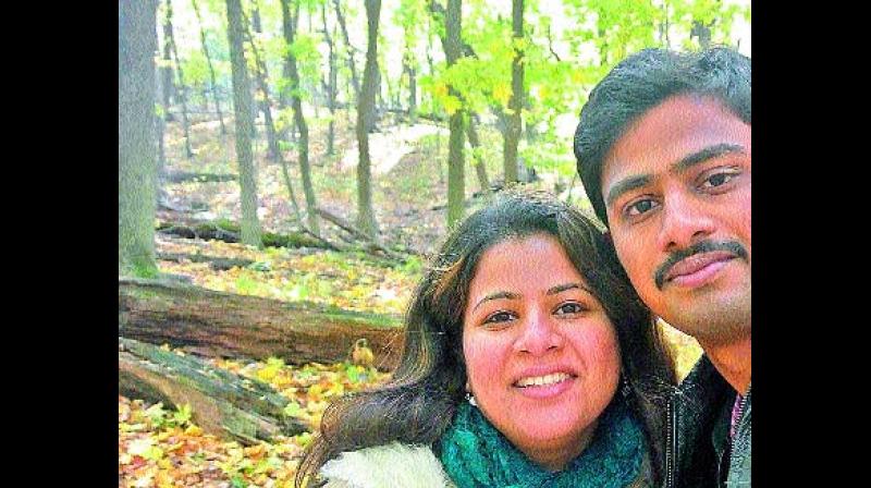 Purinton targeted Kuchibhotla and another Indian man, Alok Madasani, because of their race or ethnicity. Purinton targeted Kuchibhotla and another Indian man, Alok Madasani, because of their race or ethnicity.