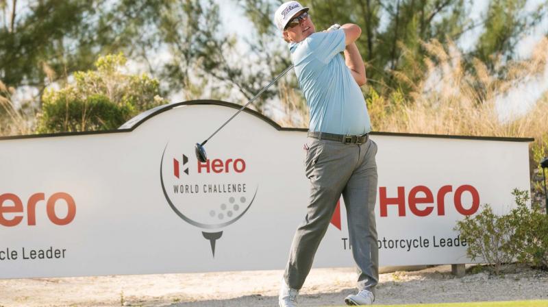 Charley Hoffman in action on Day Three. Charley Hoffman in action on Day Three.
